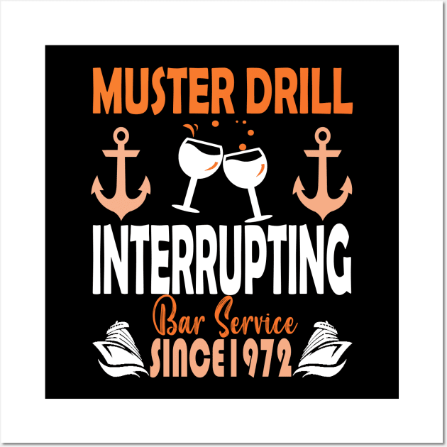 Muster Drill Interrupting Bar Service Since 1972 Wall Art by Darwish